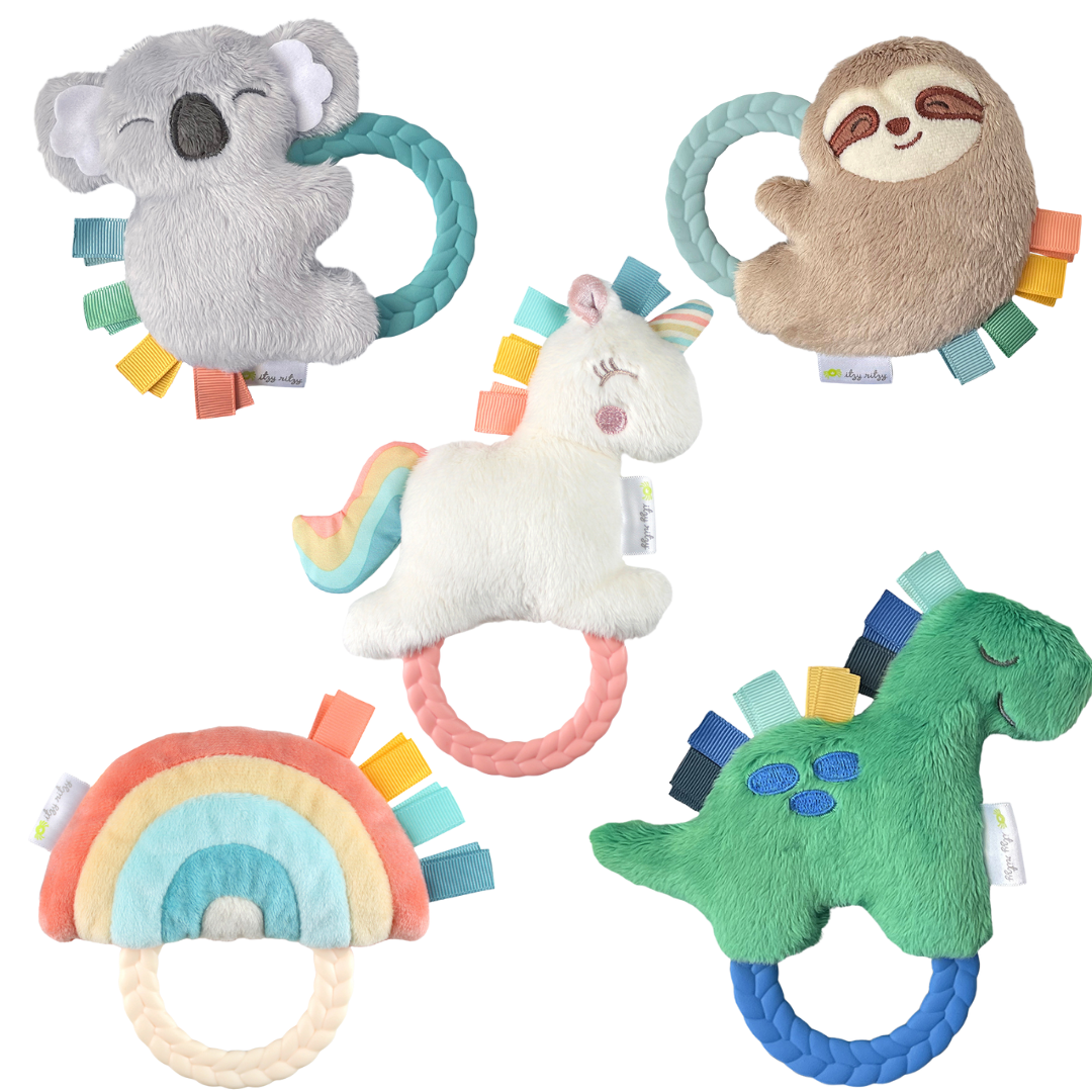 Ritzy Rattle Pal™ Plush Rattle Pal with Teether: Unicorn