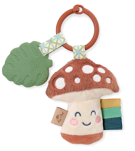 Itzy Pal™ Plush + Teether: Pickle