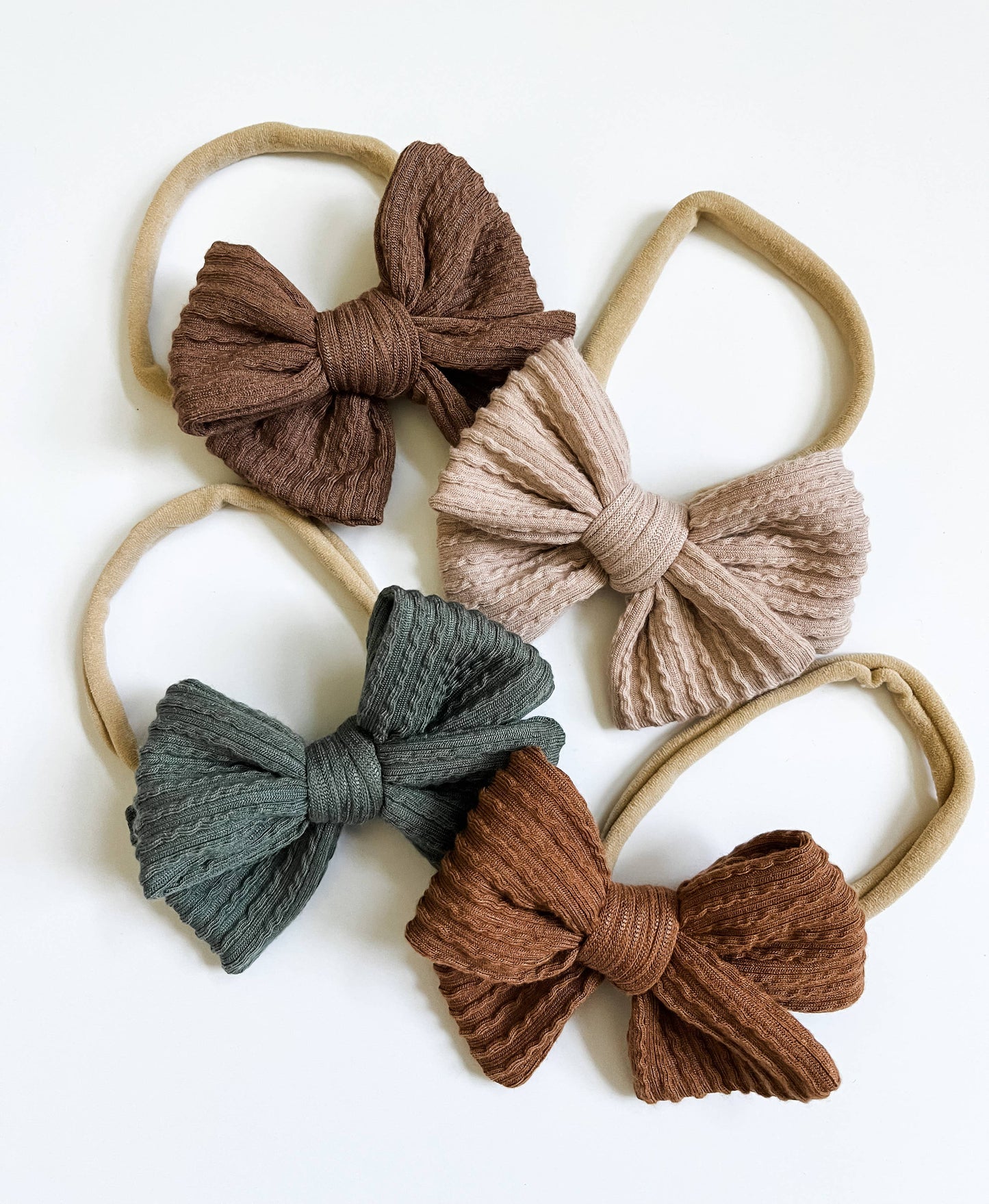 Baby Bow Headband - Willow: Sand