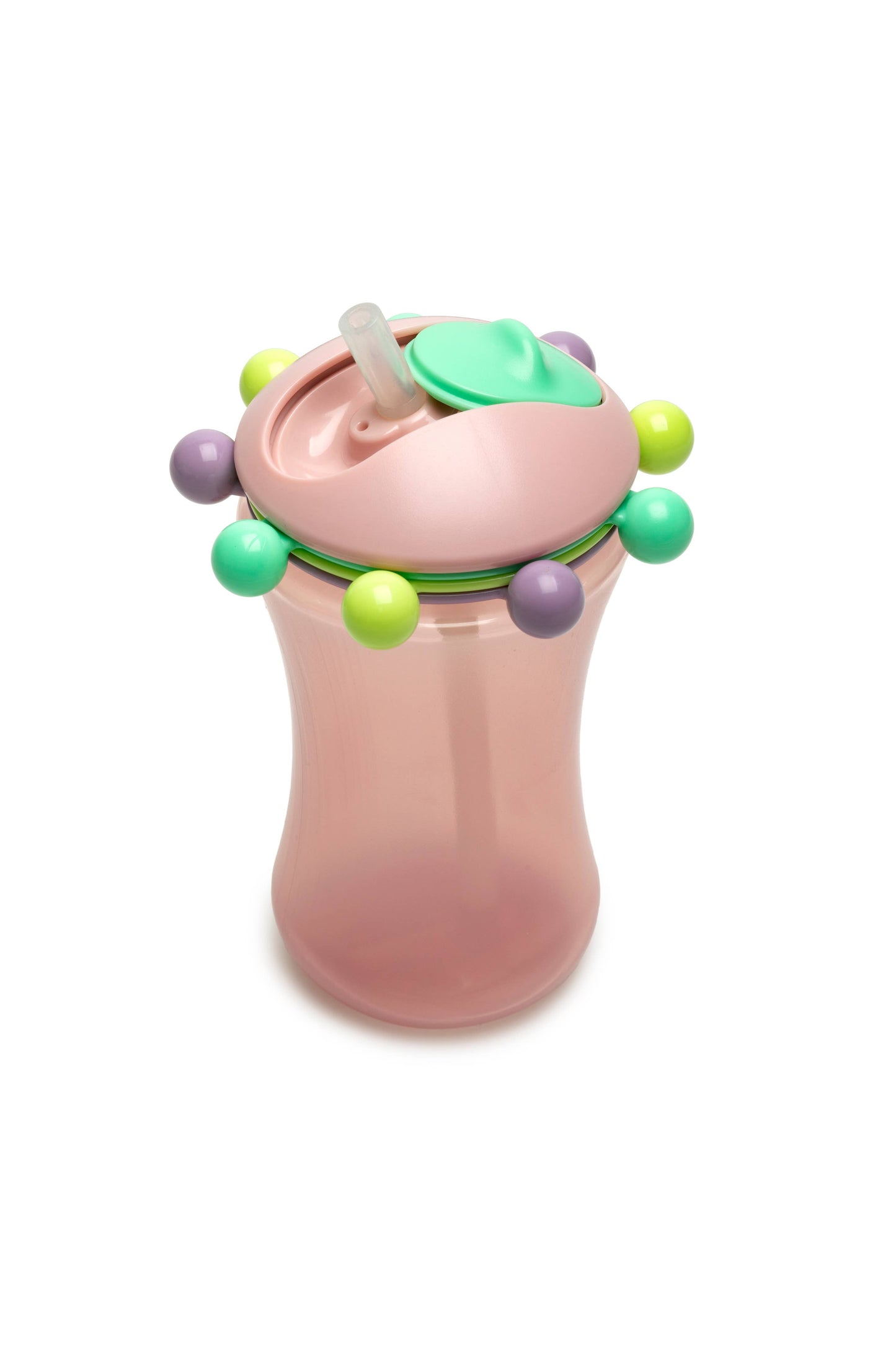 Abacus Straw Sippy Cup 11.5 oz Toddler and Baby - 1 Pack: Pink