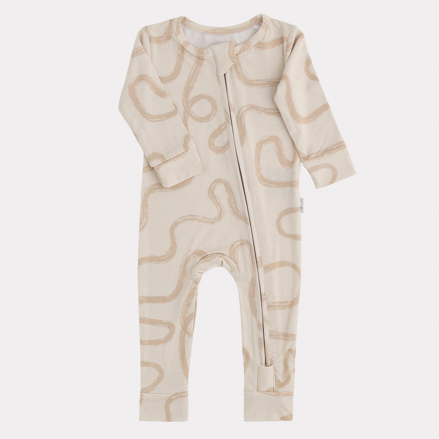 Bamboo Footless Sleepers | Blush Checks