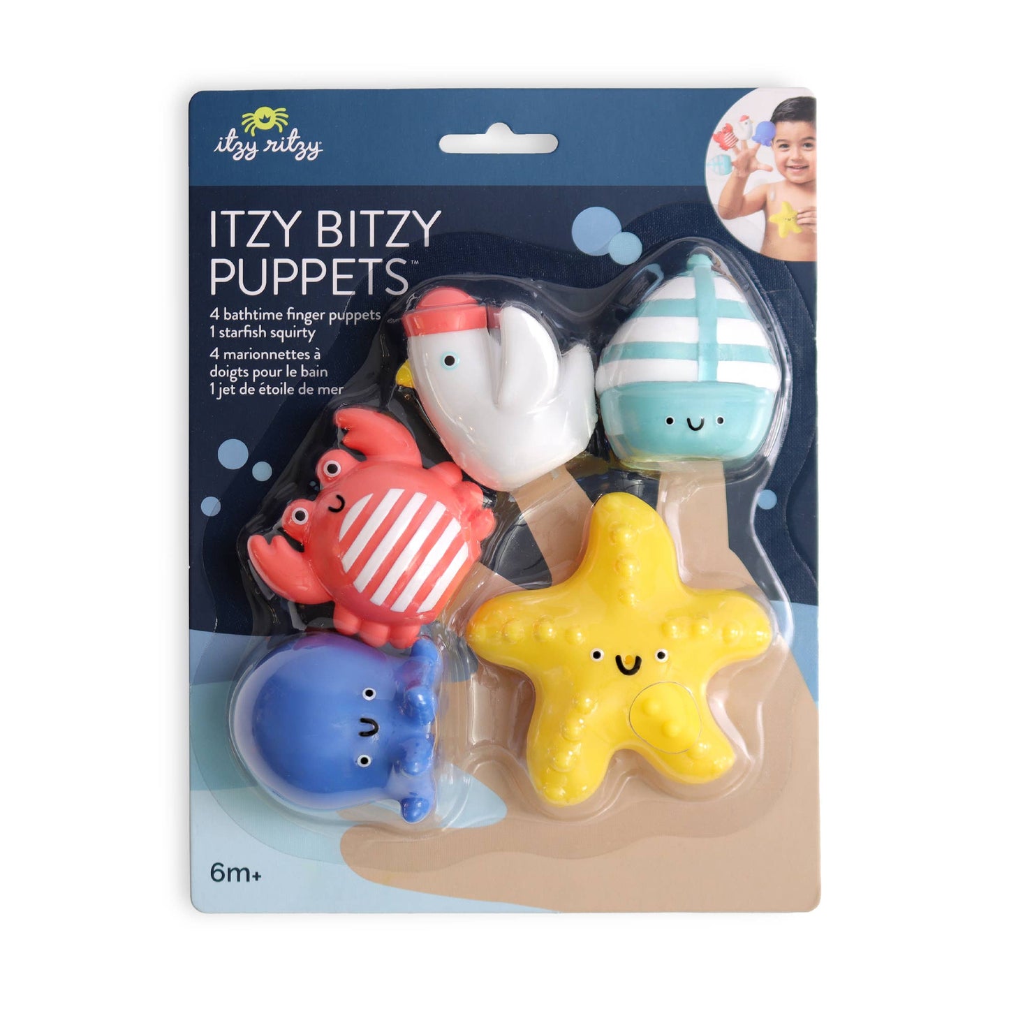 Itzy Bitzy Puppets™ - Bath + Storytelling Toys: Itzy Friends