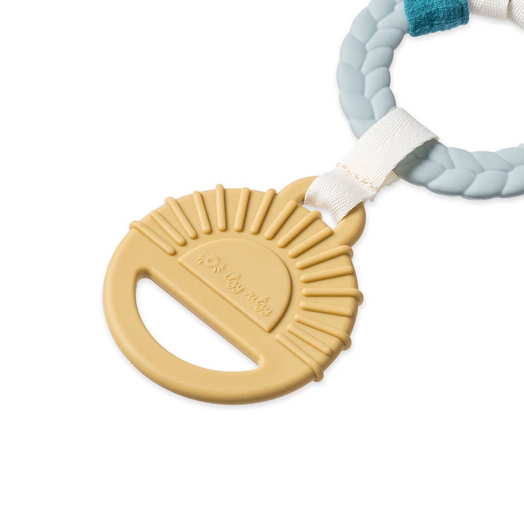 Bitzy Busy Ring™ Teething Activity Toy: Veggie