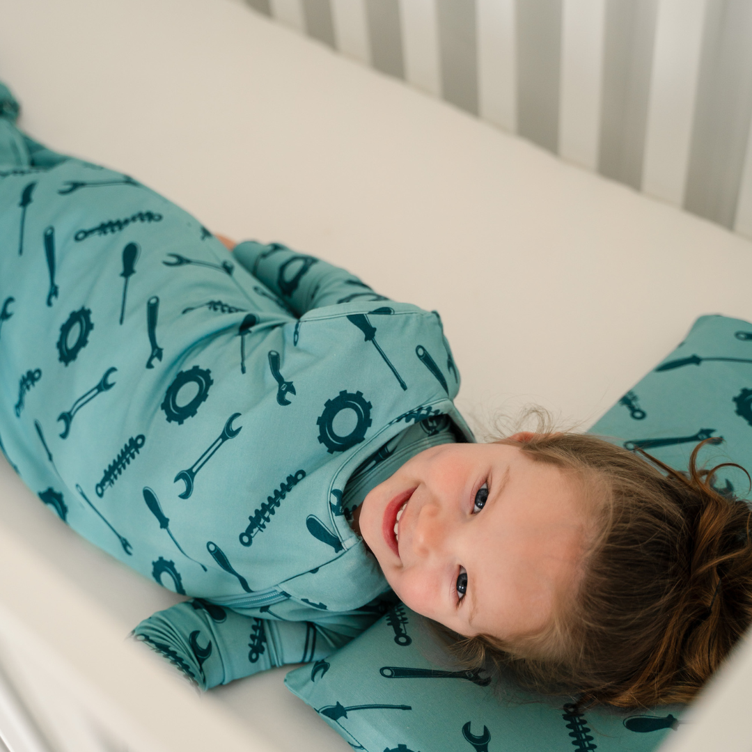 Sleep Bag | 1.0 TOG: Cream Black Check / 0-6M