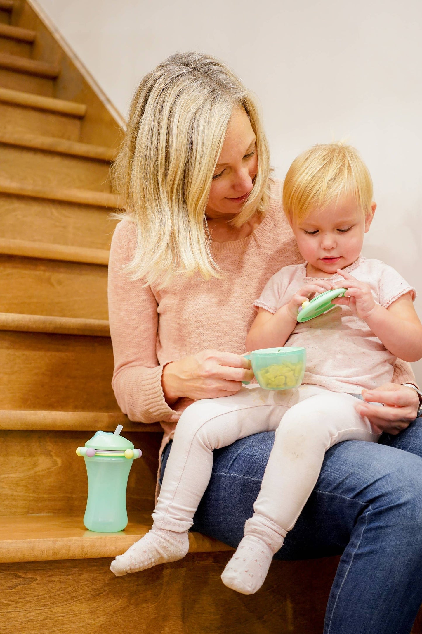 Abacus Straw Sippy Cup 11.5 oz Toddler and Baby - 1 Pack: Pink