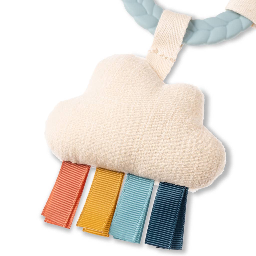 Bitzy Busy Ring™ Teething Activity Toy: Veggie