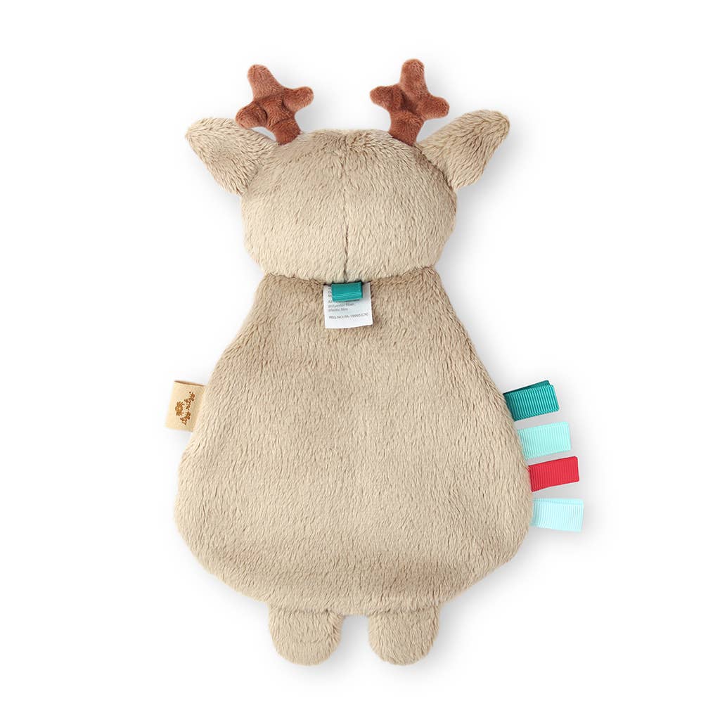 Holiday Itzy Lovey™ Plush + Teether Toy: Reindeer