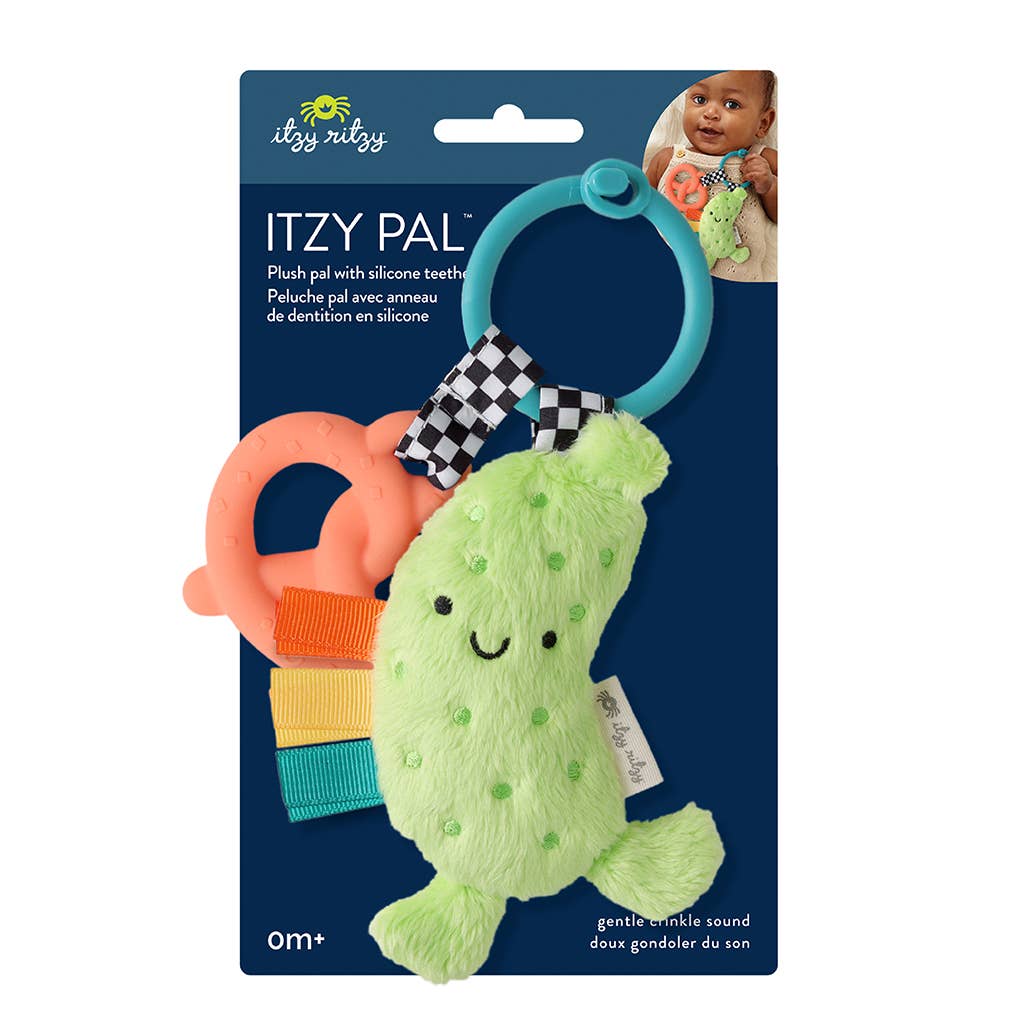Itzy Pal™ Plush + Teether: Pickle