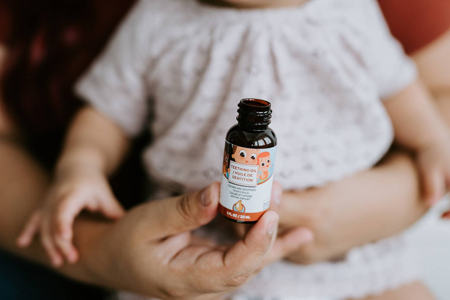 Punkin Butt Teething Oil: Plastic 1 oz