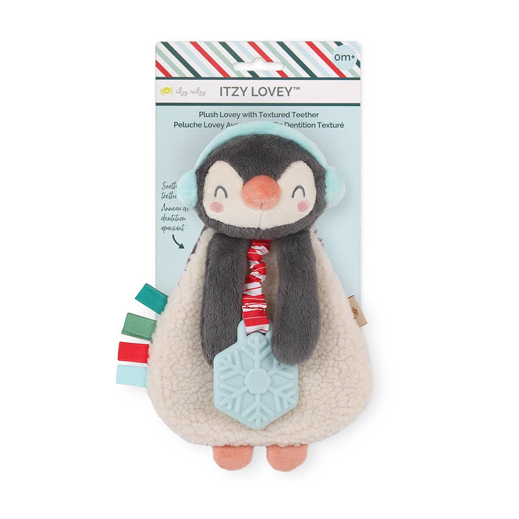 Holiday Itzy Lovey™ Plush + Teether Toy: Reindeer