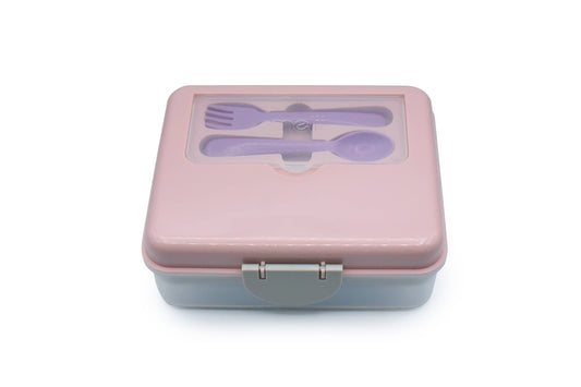 2 Tier Bento Box: Pink