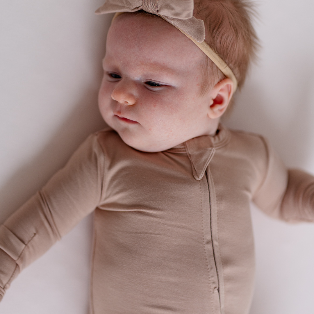 Bamboo Footed Sleepers | Night Black