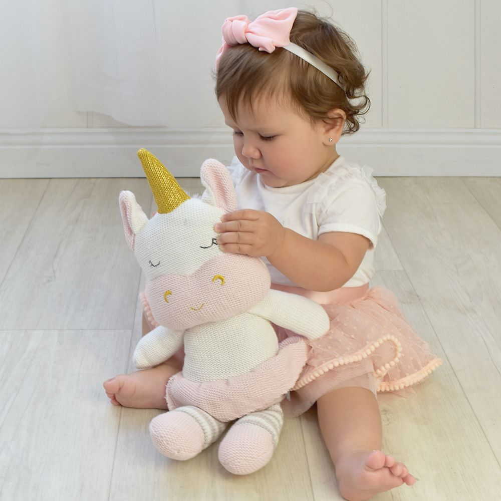 Kenzie the Unicorn - Knitted Toy