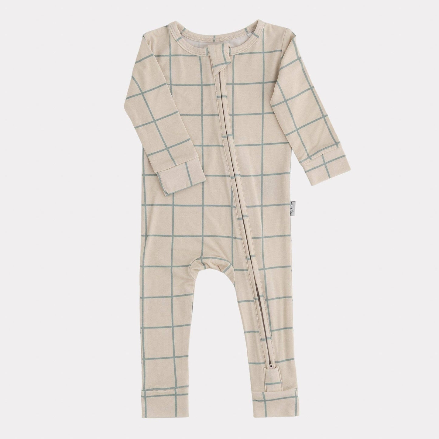 Bamboo Footless Sleepers | Blush Checks
