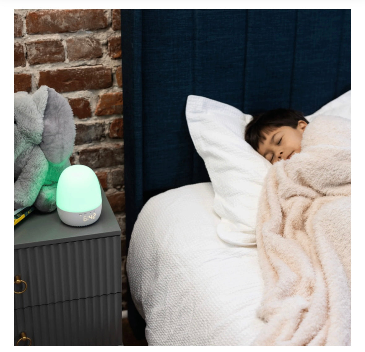 Light to Rise Sleep Trainer, Sound Machine & Night Light