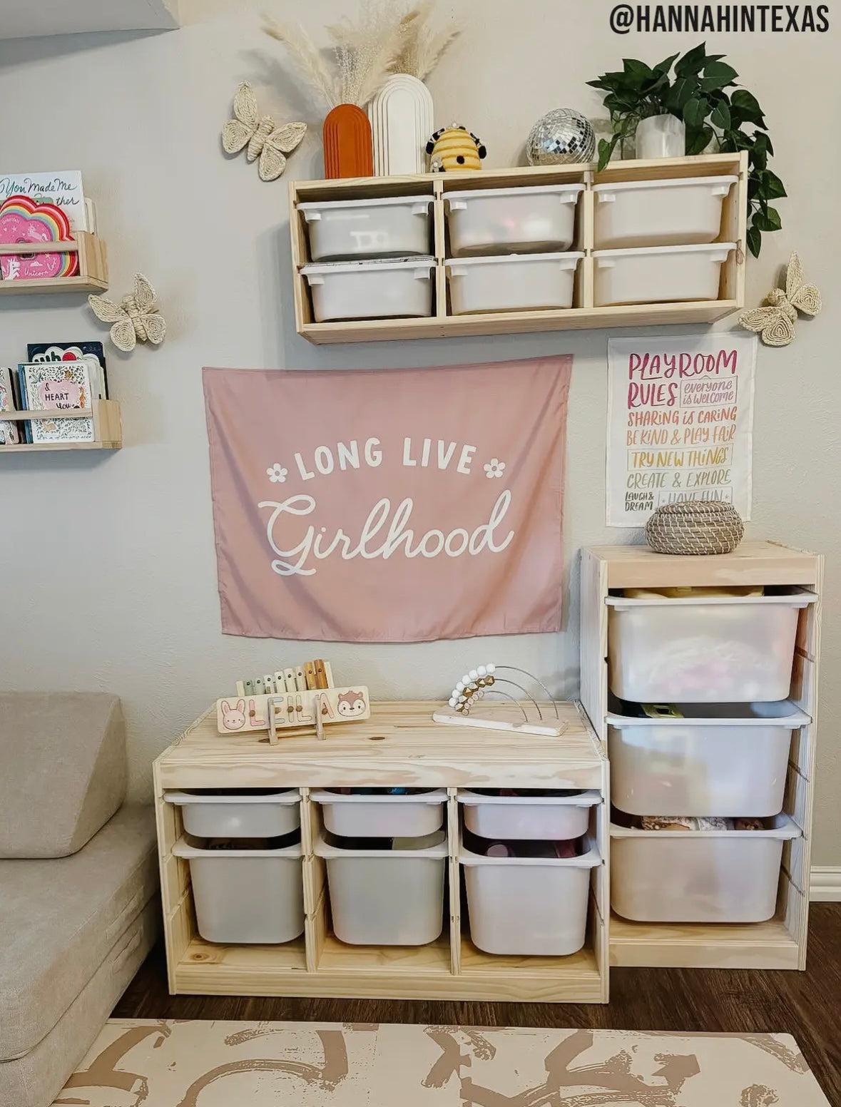 Long Live Girlhood Banner - Girl Room Wall Decor