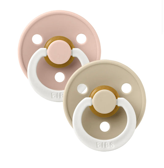 BIBS Pacifier Original 2PK - Blush / Vanilla Glow