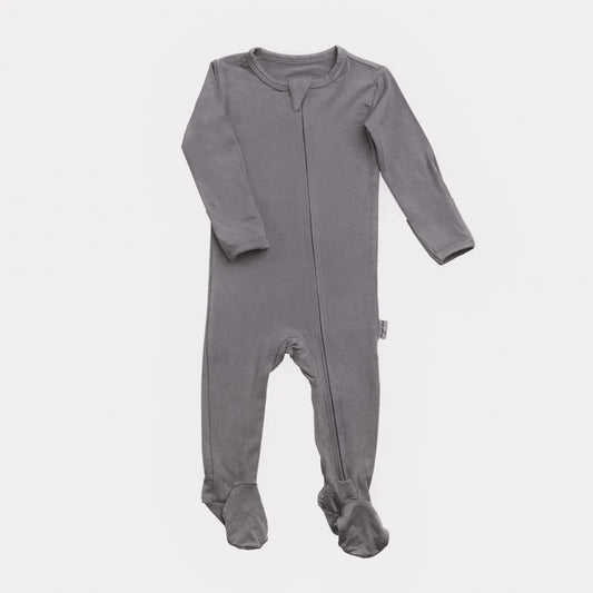 Bamboo Footed Sleeper | Grey