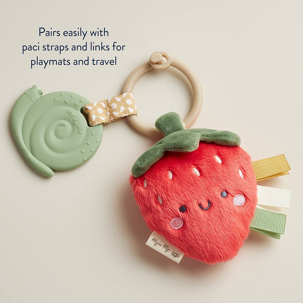 Itzy Pal™ Plush + Teether: Pickle