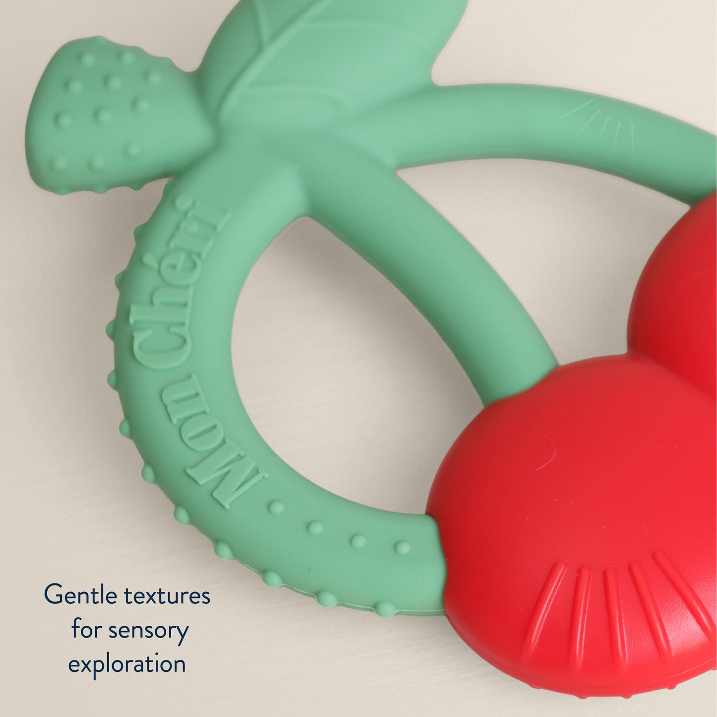 *NEW* Bitzy Shake™ - Silicone Teether with Rattle: Goose