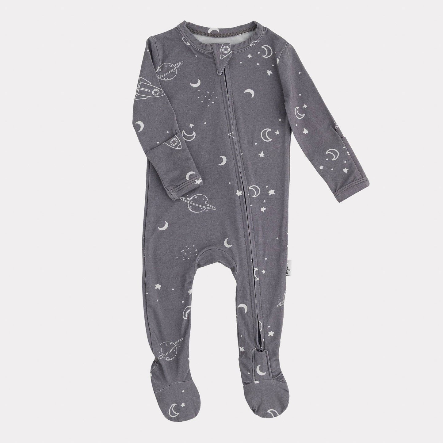 Bamboo Footed Sleepers | Blush Checks