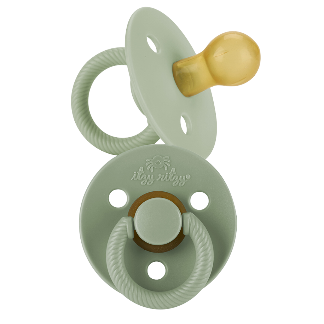 *New* Itzy Soother™ Natural Rubber Paci Sets: Harbor + Coast