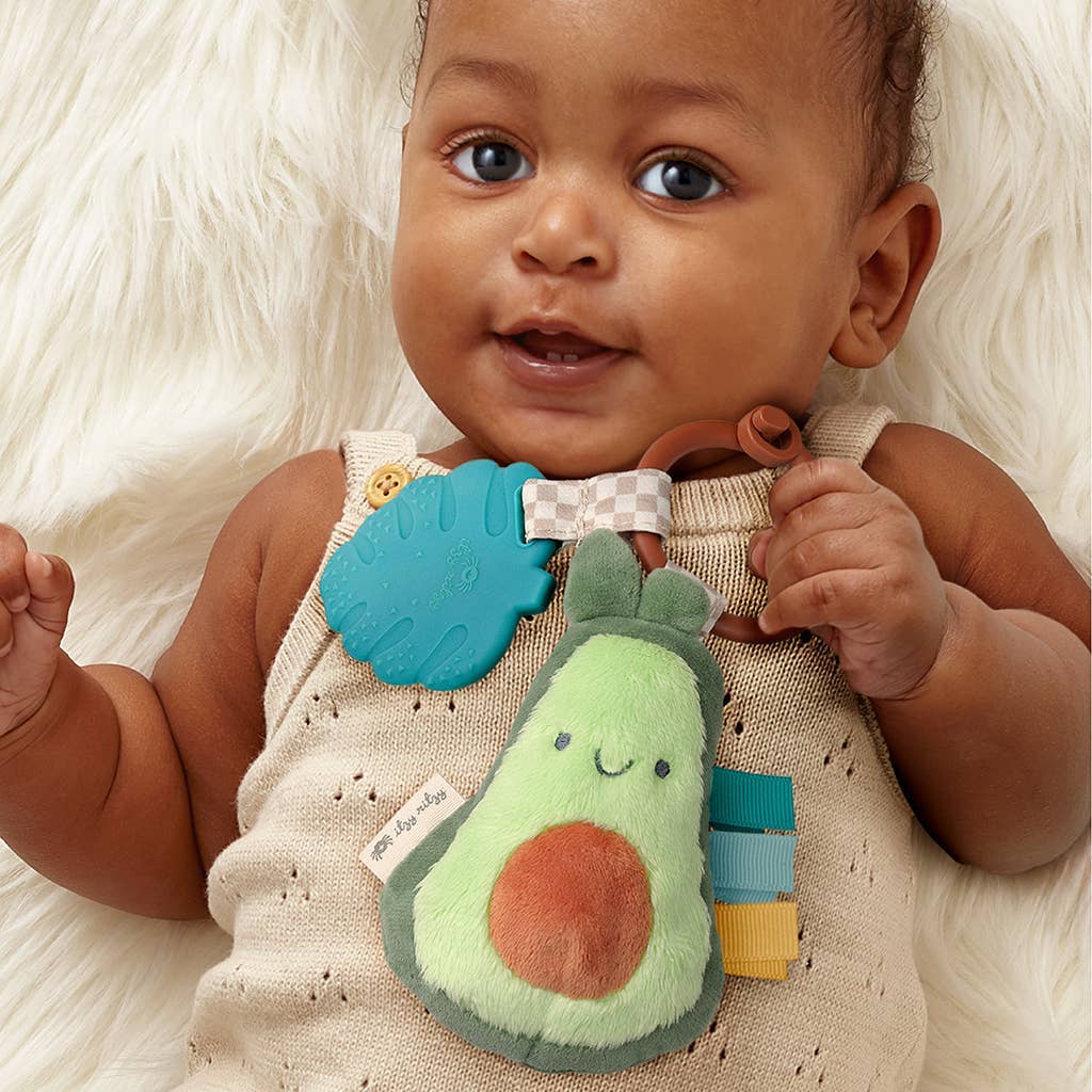 Itzy Pal™ Plush + Teether: Pickle