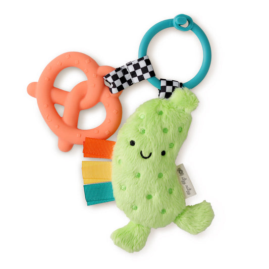 Itzy Pal™ Plush + Teether: Pickle