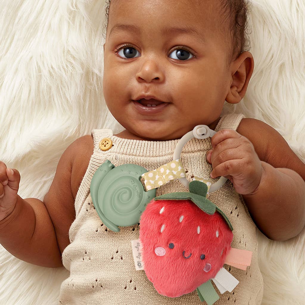 Itzy Pal™ Plush + Teether: Pickle