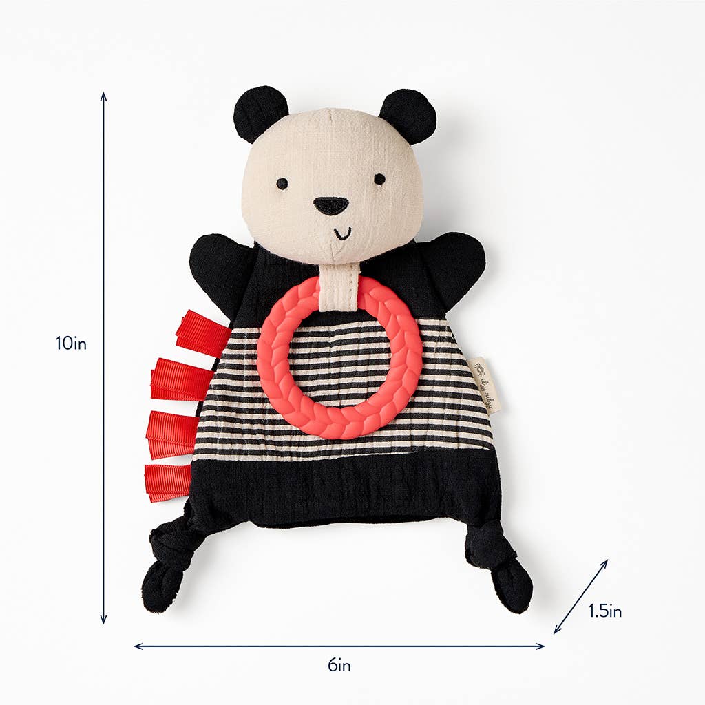 Bitzy Crinkle™ Sensory Toy With Teether: Bunny