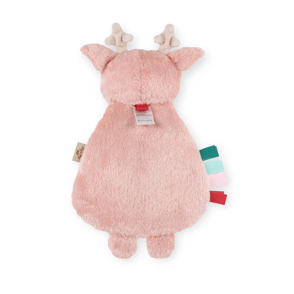 Holiday Itzy Lovey™ Plush + Teether Toy: Reindeer