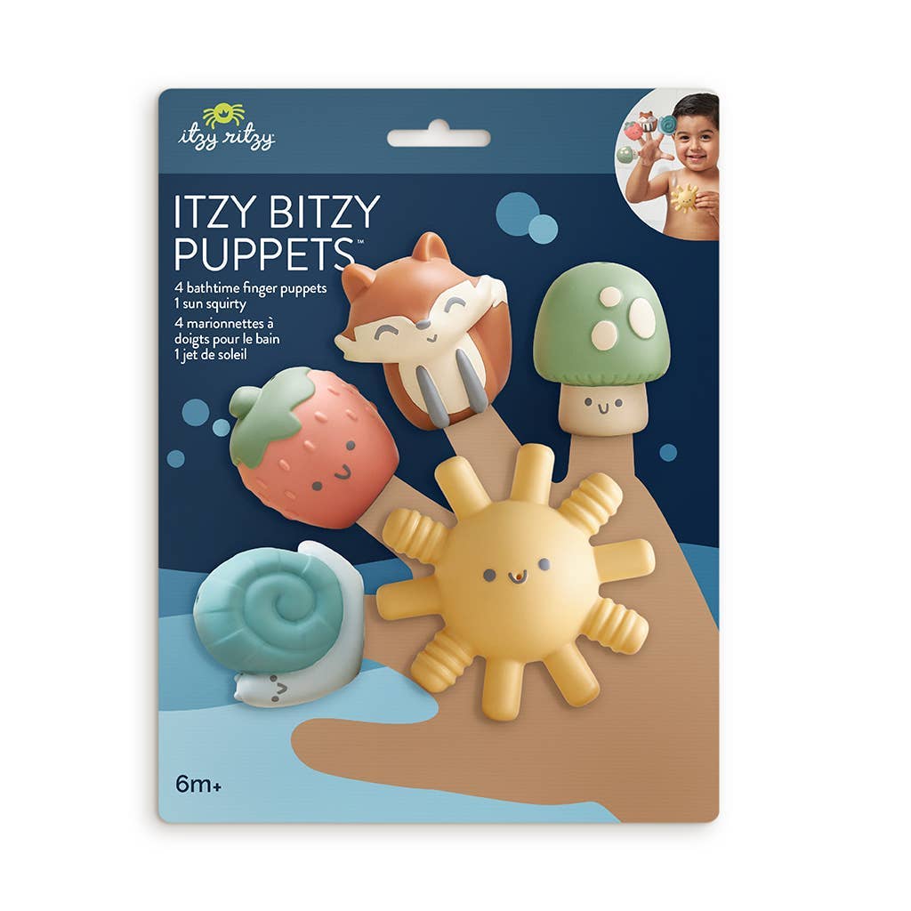 Itzy Bitzy Puppets™ - Bath + Storytelling Toys: Nautical