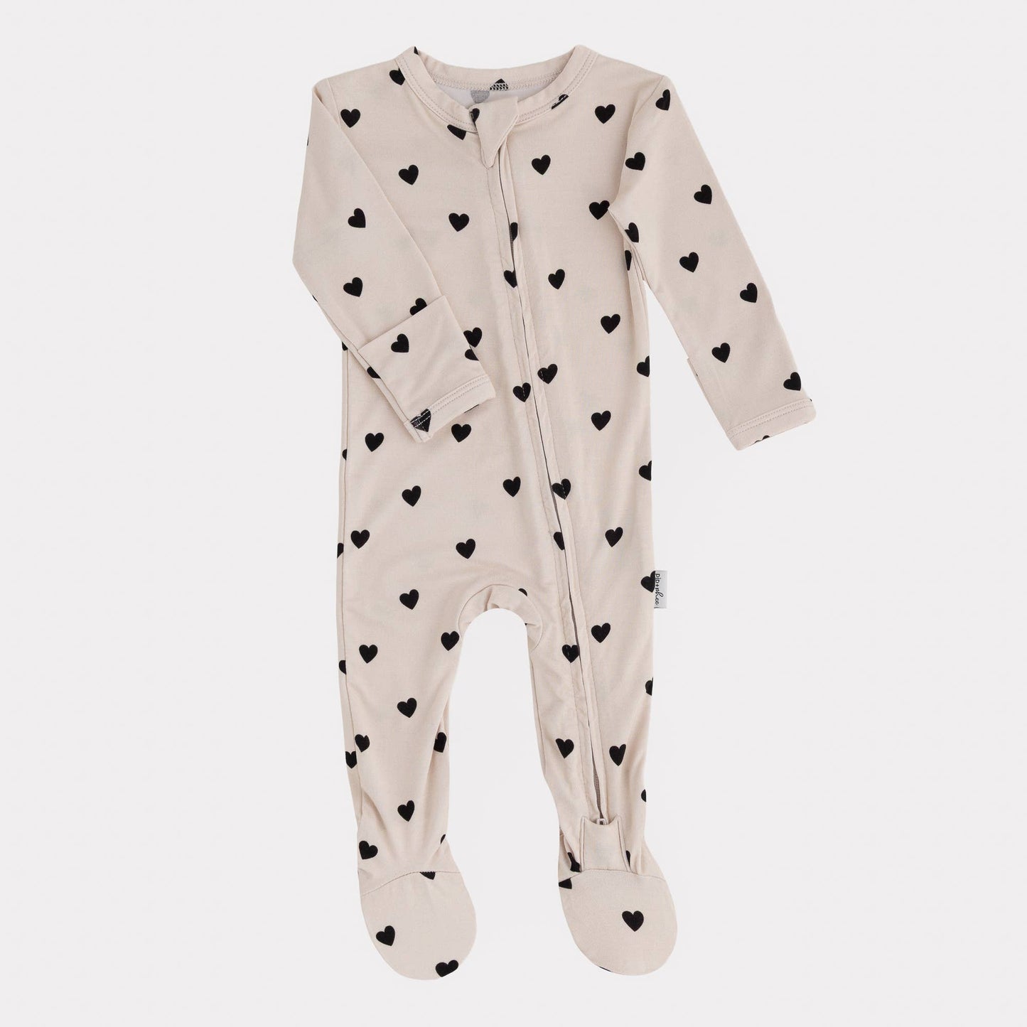 Bamboo Footed Sleeper | Black Checkered