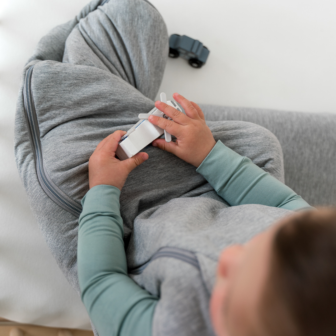 Sleep Bag | 1.0 TOG: Cream Black Check / 6-18M