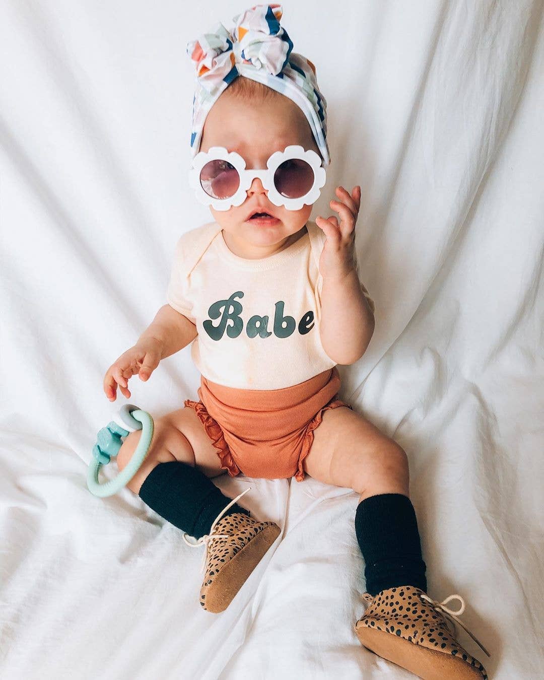 *New* Ritzy Rattle™ Silicone Teether Rattles: Rainbow