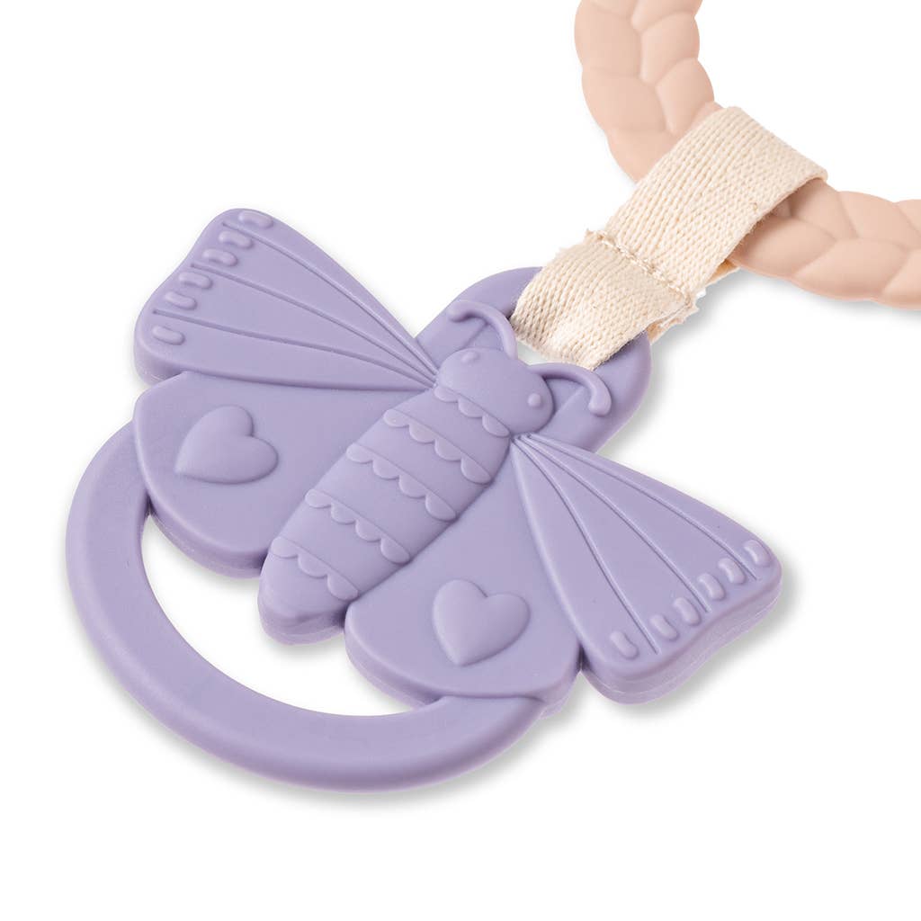 Bitzy Busy Ring™ Teething Activity Toy: Veggie