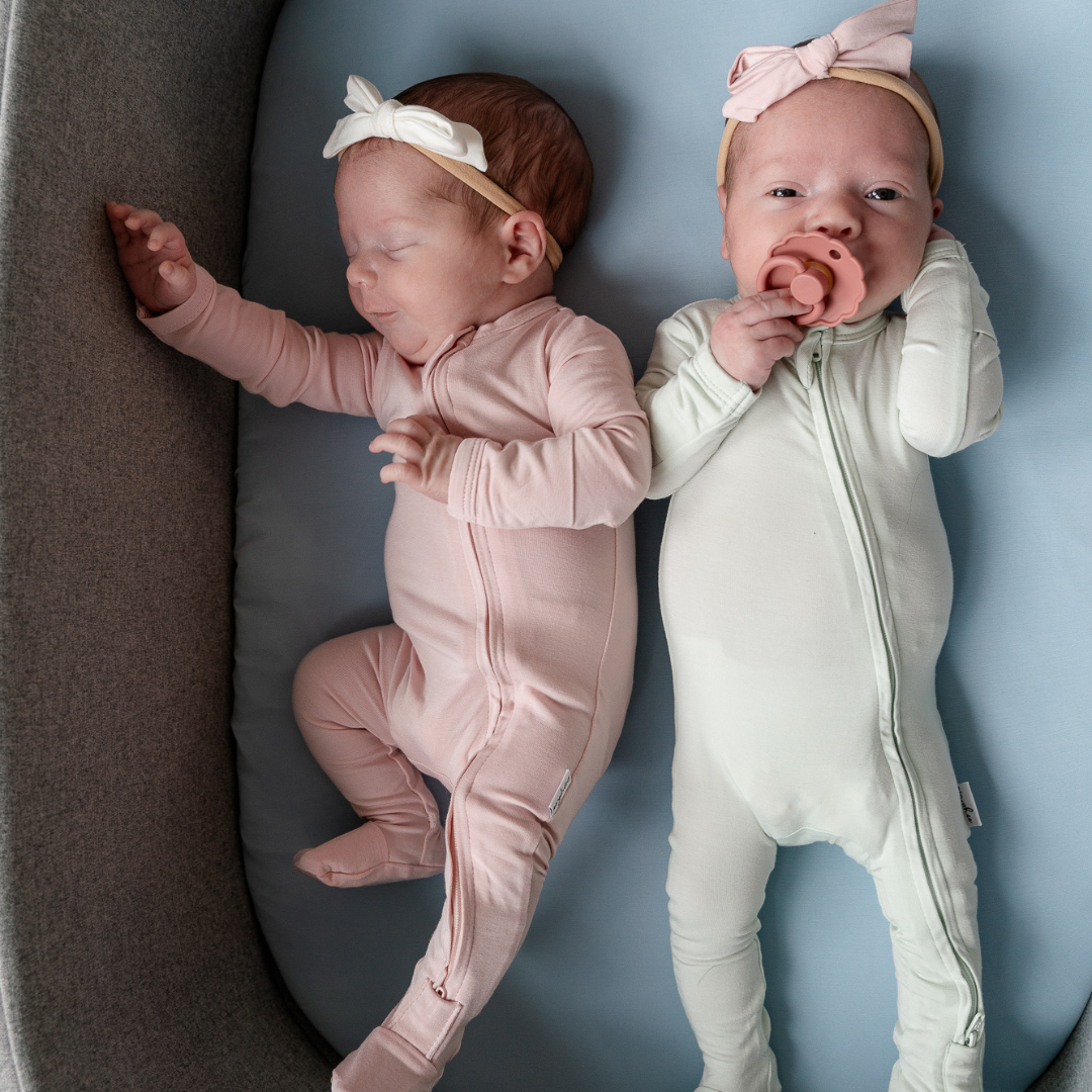 Bamboo Footed Sleepers | Night Black