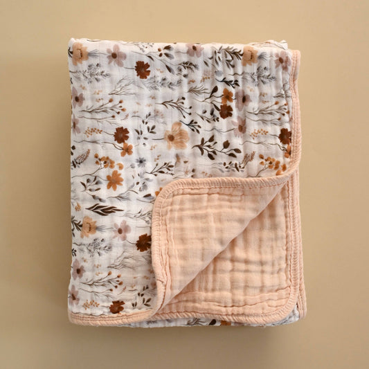 Quilted Blanket - Wildflowers