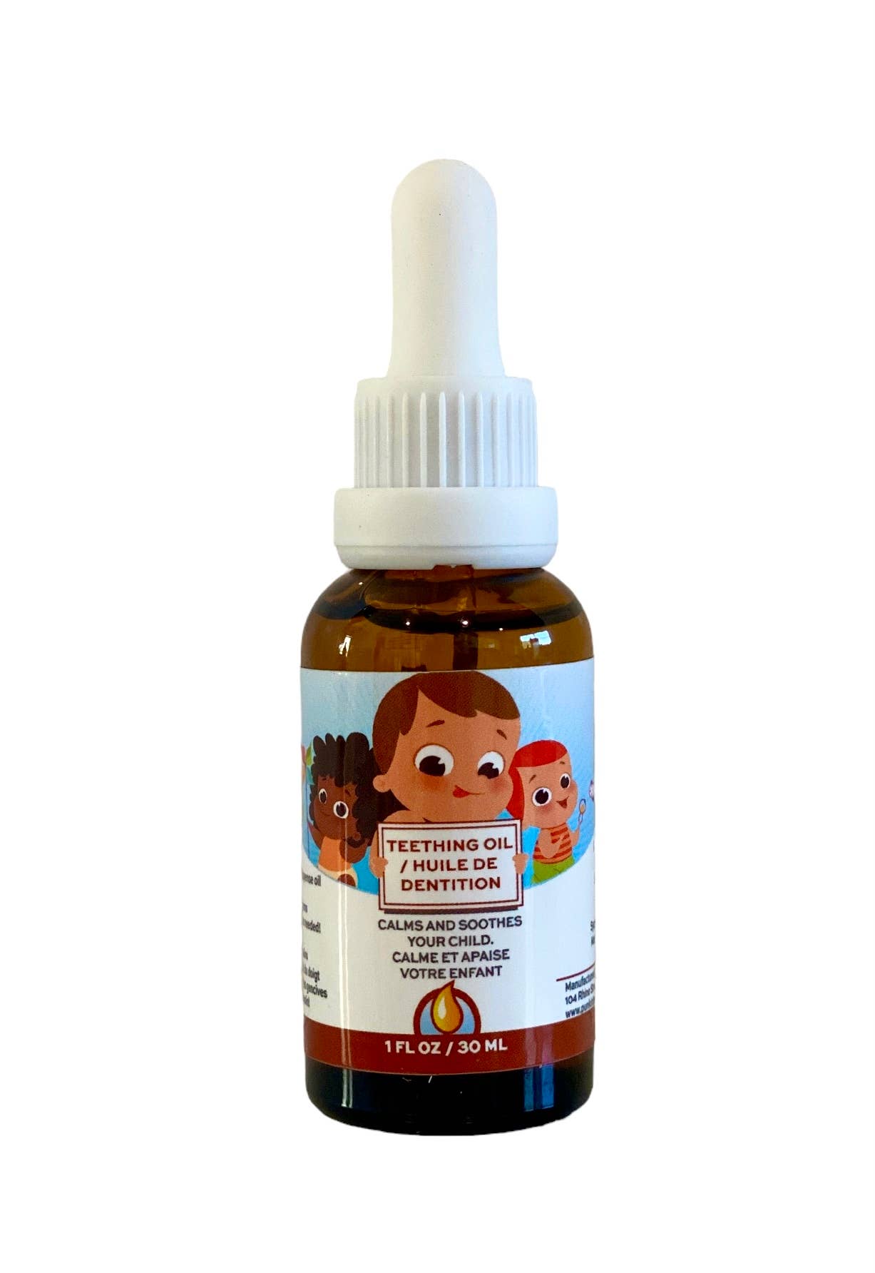 Punkin Butt Teething Oil: Plastic 1 oz