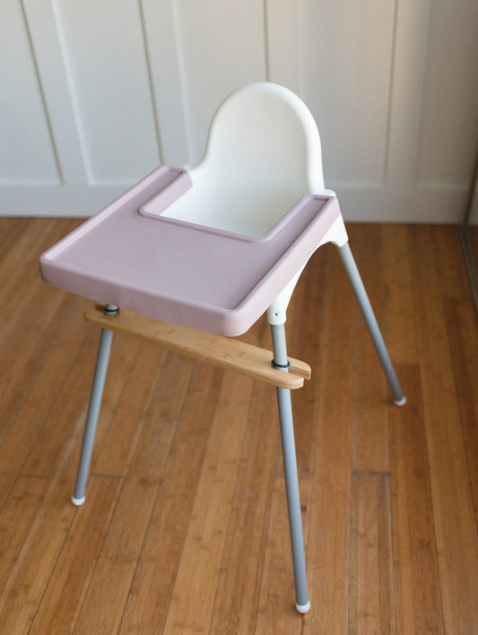 IKEA High Chair Placemat - Full Coverage Accessories Silicon: Dusty Rose