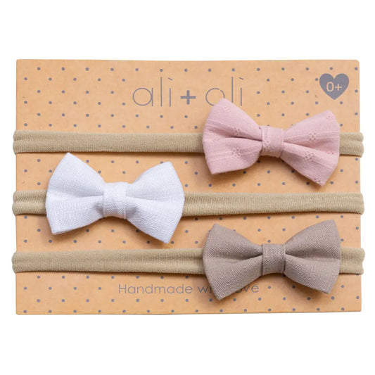 Headband Bow Set 3pk