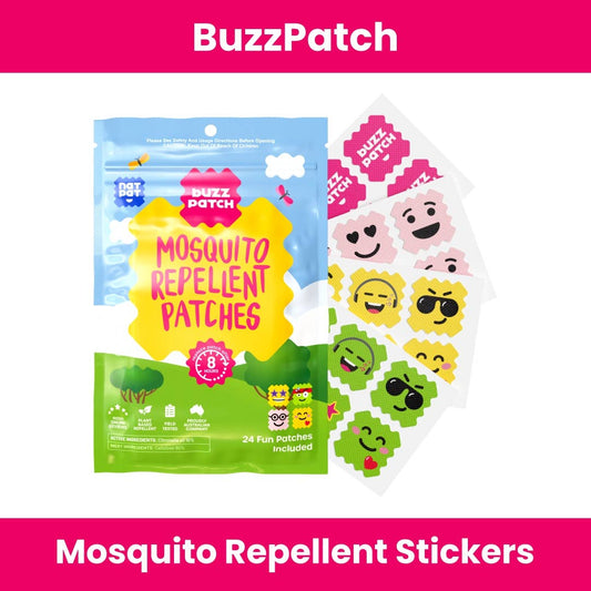 BuzzPatch - Bug, Mosquito, and Insect Repellent Stickers: 1 Pack