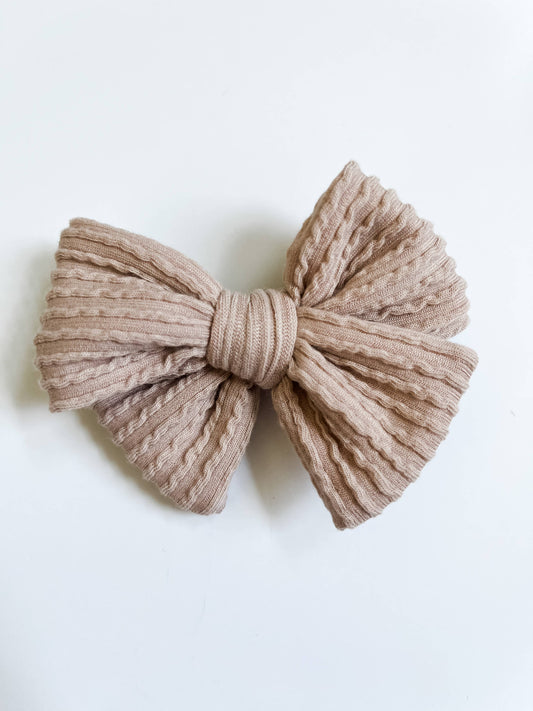 Baby Bow Headband - Willow: Sand